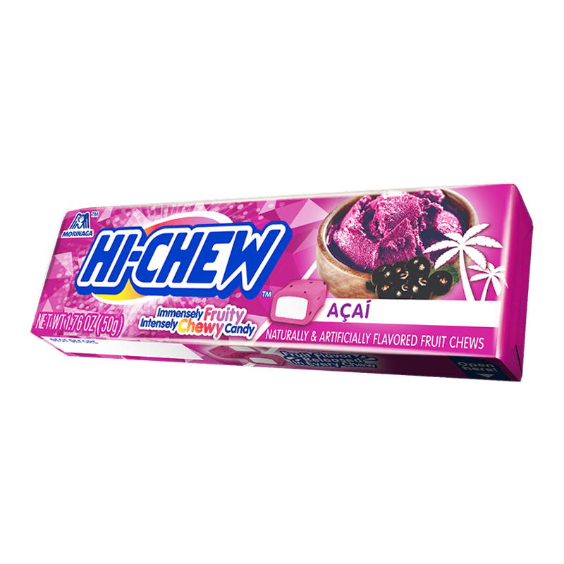Hi-Chew - Bonbons aux fruits à l'açaï 50 grammes