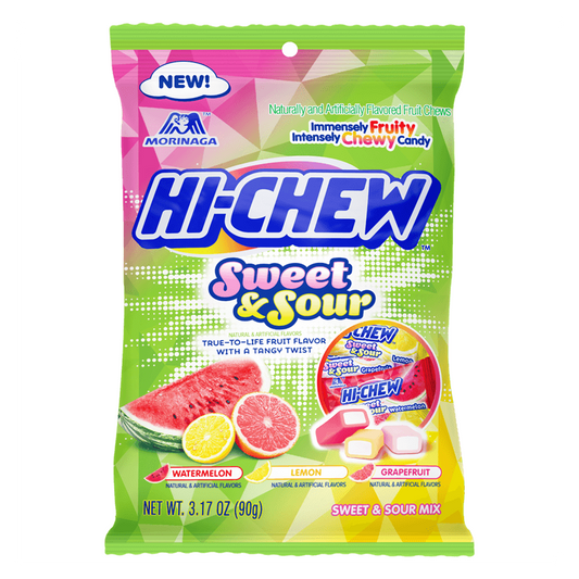 Hi-Chew - Sweet & Sour Mix Peg Bag 90 Gram