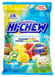 Hi-Chew - Tropical Mix Bag 100 Gram