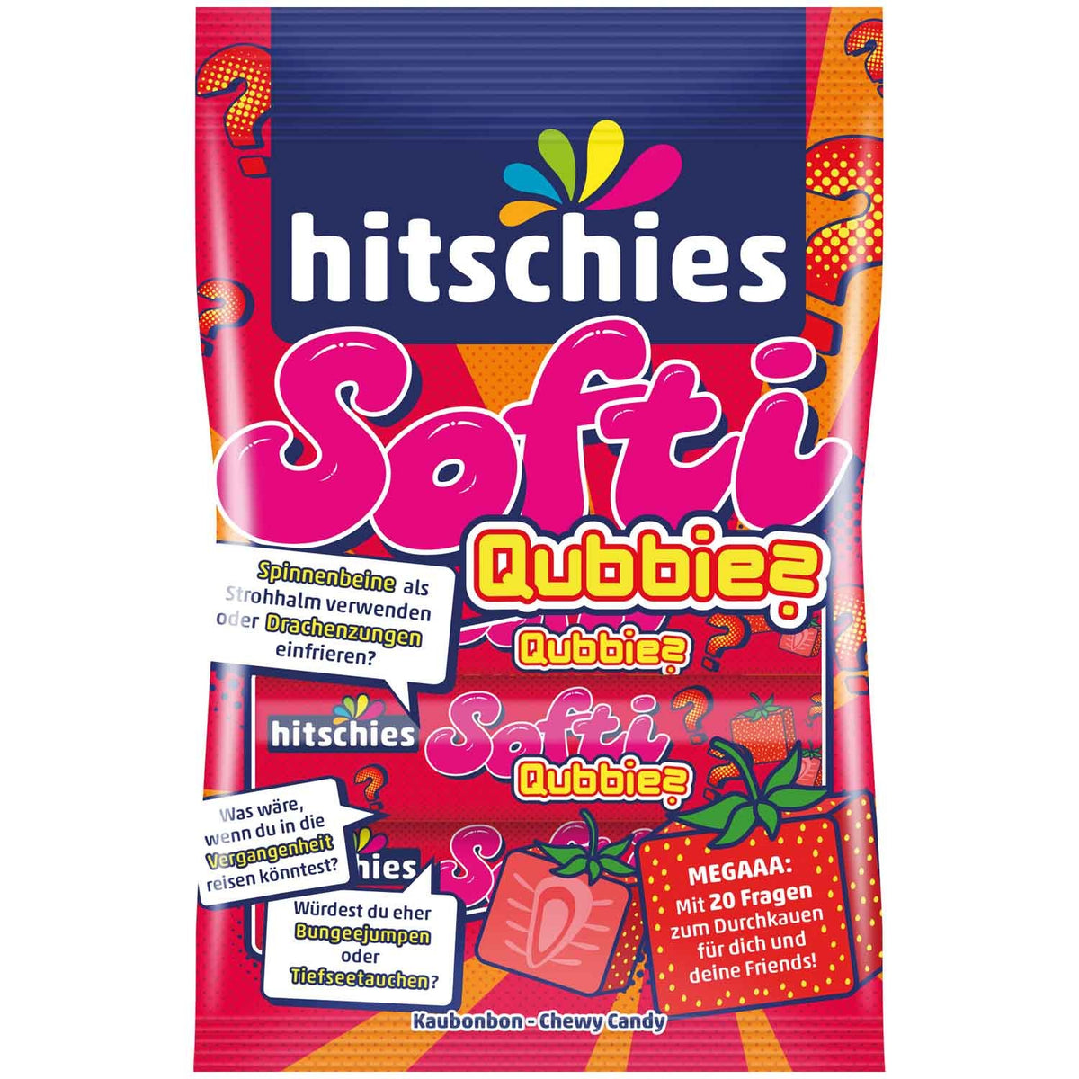 Hitschies - Softi Qubbies 4x20 Gramm - Kopie