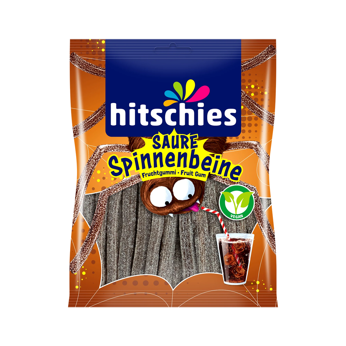 Hitschies - Cola  Saure Spinnenbeine 125 Gram