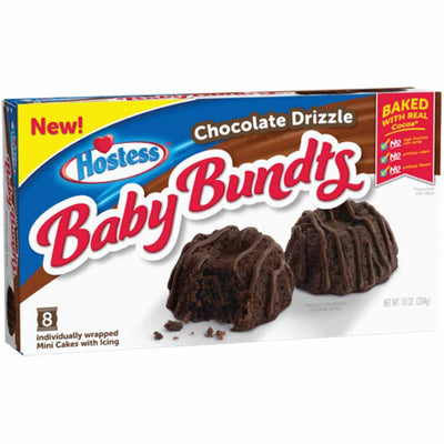 Hostess - Baby Bundts Schokoladenkuchen 8er-Packung 284 Gramm