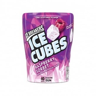 Ice Breakers - Eiswürfel Himbeersorbet 92 Gramm