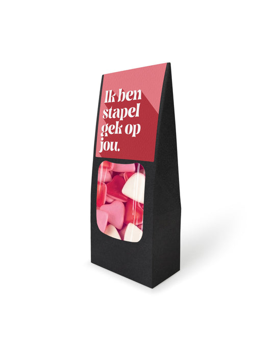 Ik Ben Stapel Gek Op Jou (love hartjes) 150 Gram