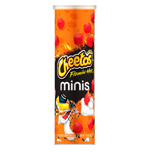 Cheetos - Flaming Hot Mini Cheese Balls 103 Gram