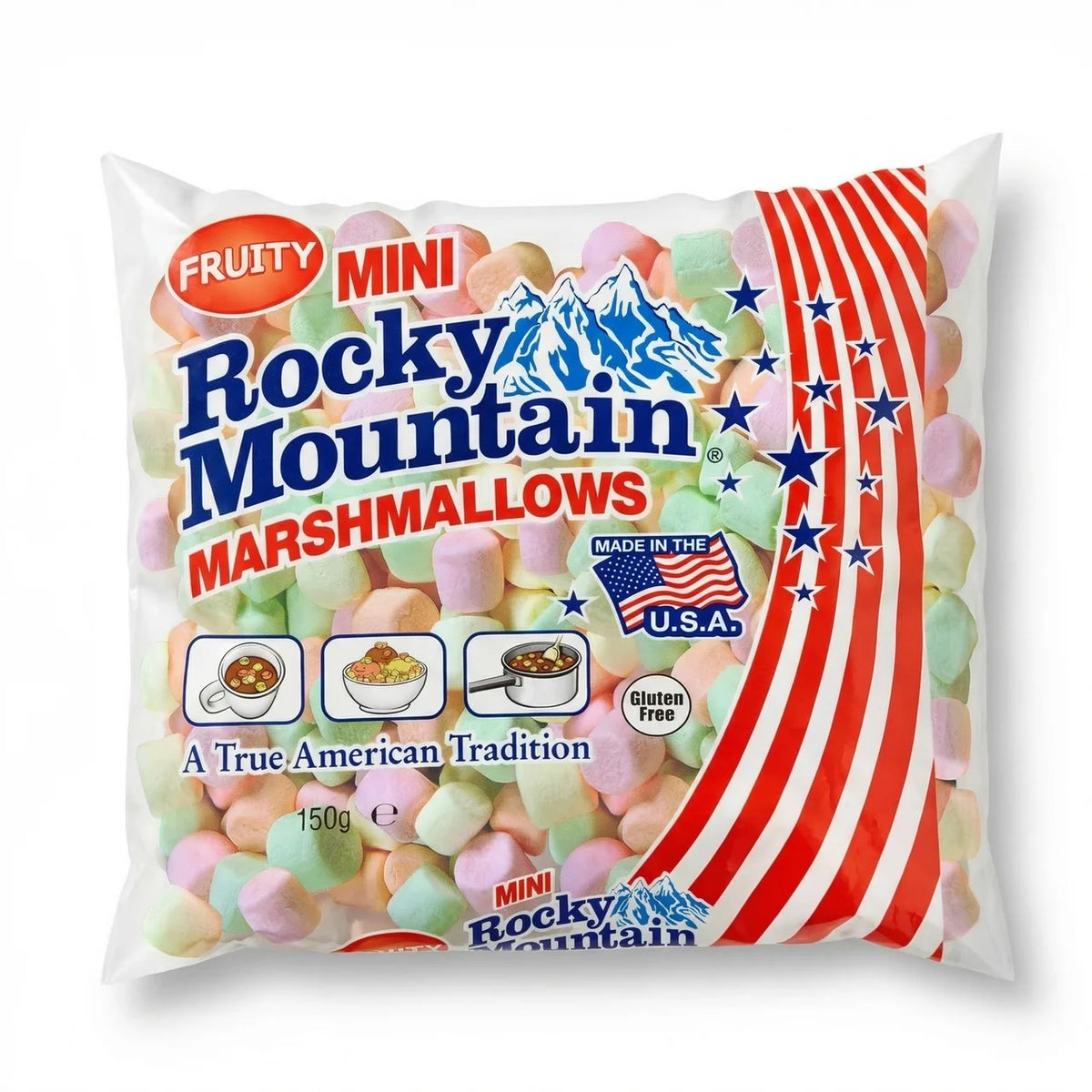 Montagnes Rocheuses - Guimauves Fruitées 150 grammes