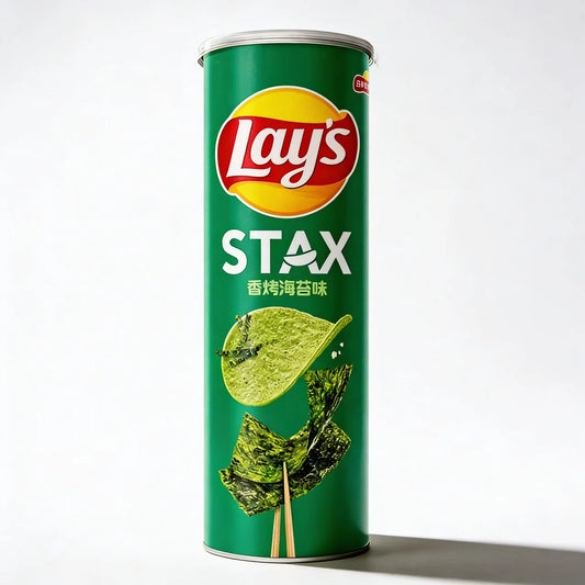 Lay's - Stax Roasted Seaweed 90 Gram