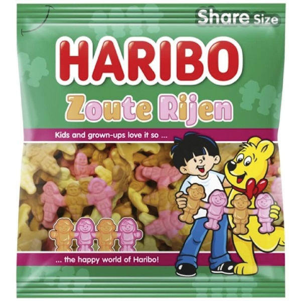 Haribo - Salty Rows 175 Gramm
