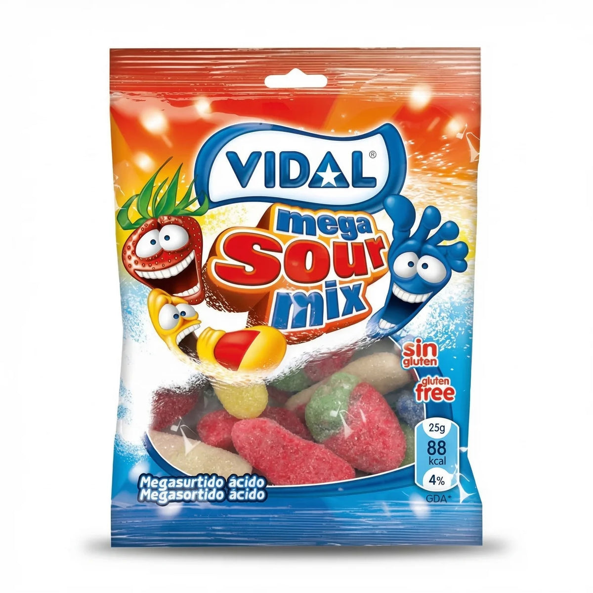 Vidal - Mega Sour Mix Gram