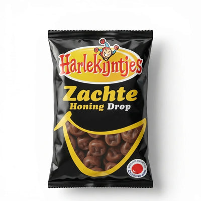 Harlekijndrop - Zachte Honing Drop 300 Gram
