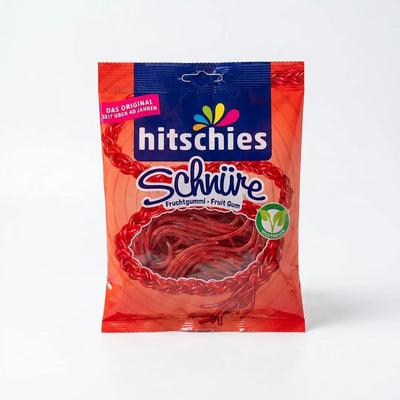 Hitschler - Lacets Fraise 125 Grammes