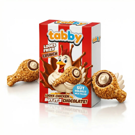 Tabby Chicken Chocolate 50 Gram (Tik Tok Hype)