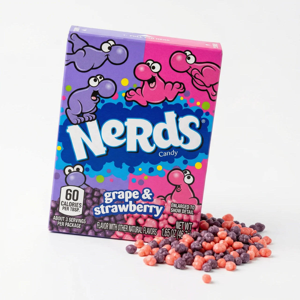 Nerds - Strawberry/Grape 46,7 Gram