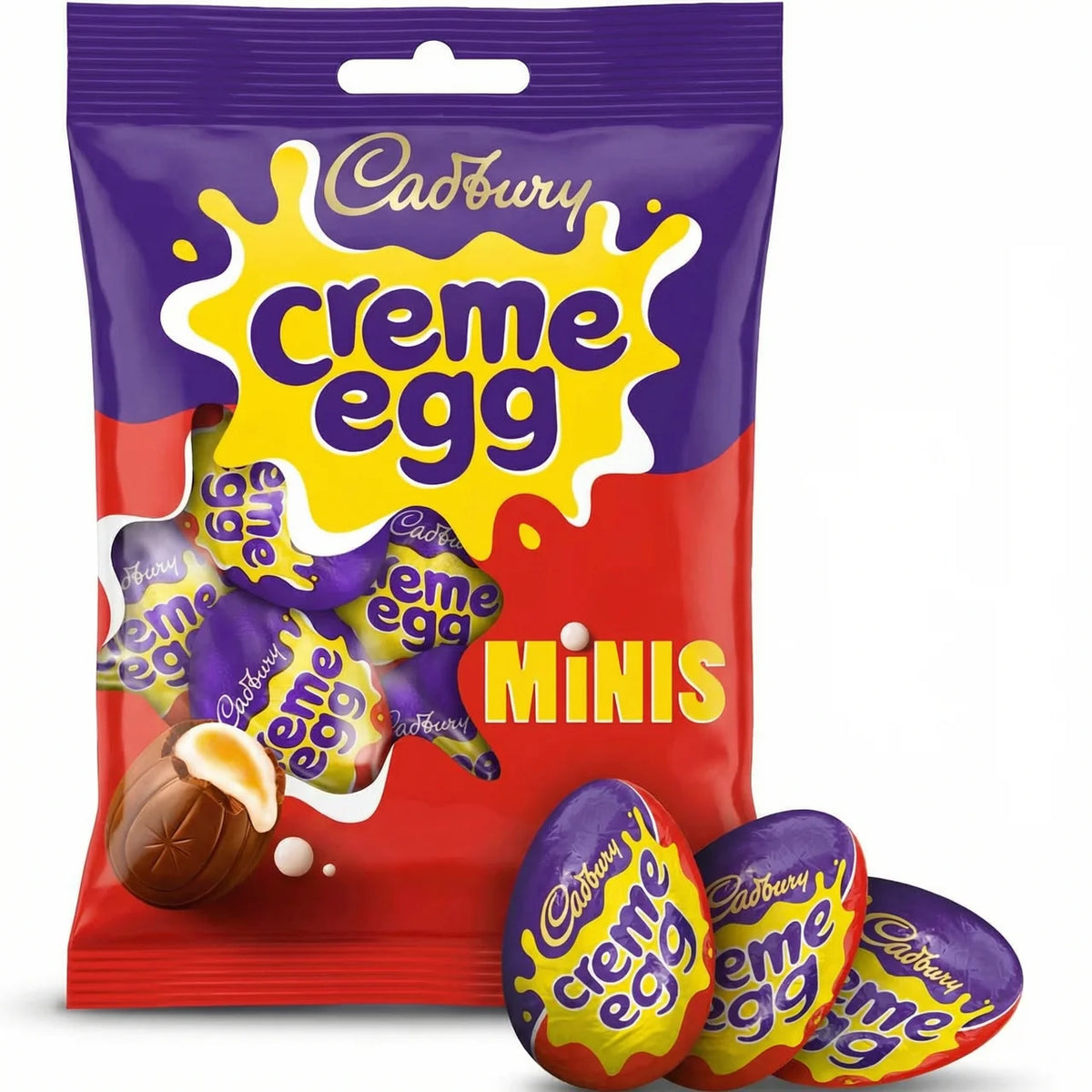 Cadbury - Sachet de mini œufs à la crème 78 grammes
