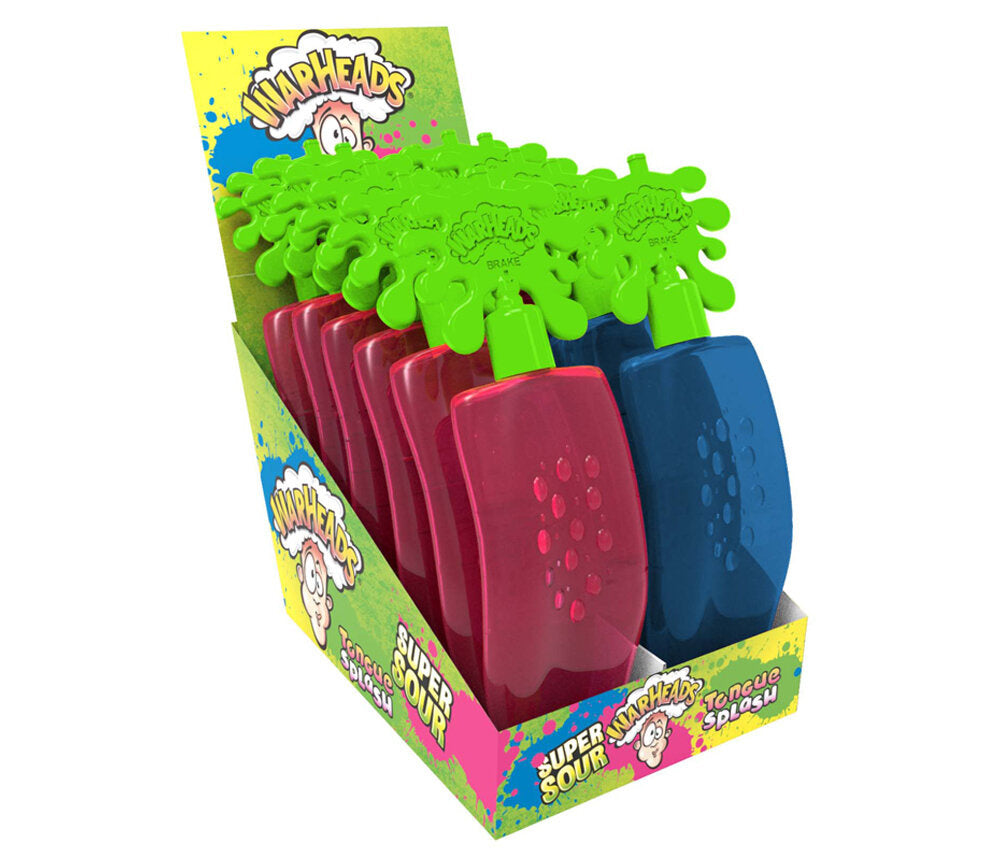 Warheads - Tongue Splash Gel 40 Gram 24 Pieces