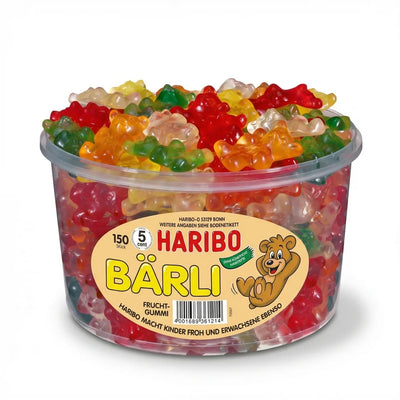 Haribo Silo Bärli 1200 grammes 150 pièces (import)