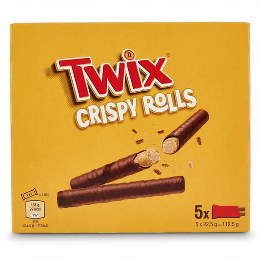 Twix - Crispy Rolls 5-Pack 112 Gram