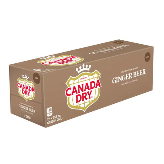 Canada Dry - Ginger Beer 355ml 12-Pack