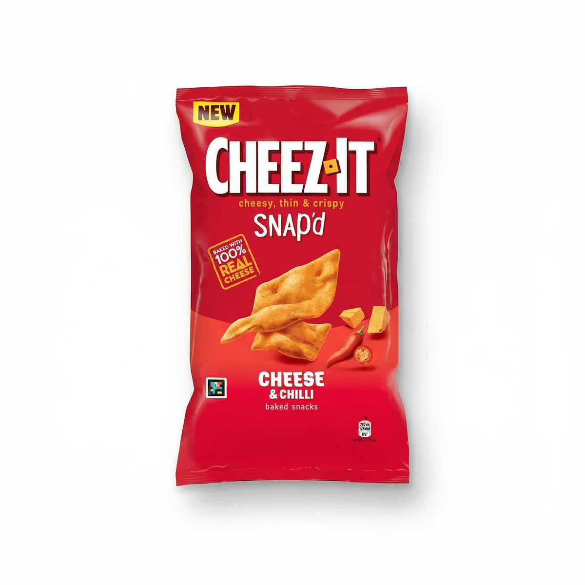 Cheez-It - Snap'd Cheese & Chilli 120 Gram