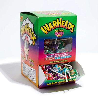 Warheads Mega Lollie 100 Stück