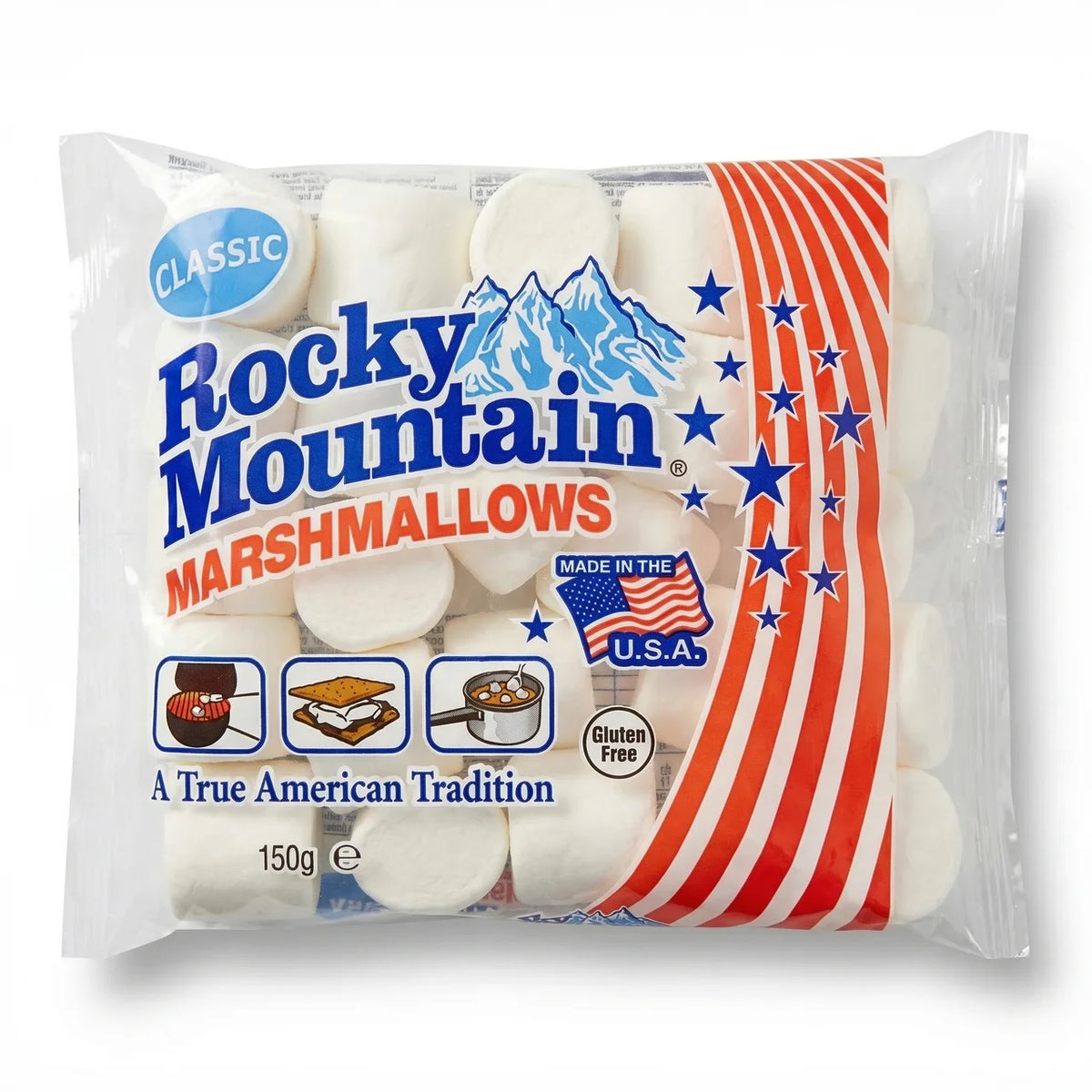 Rocky Mountain - Guimauves Classiques 150 grammes