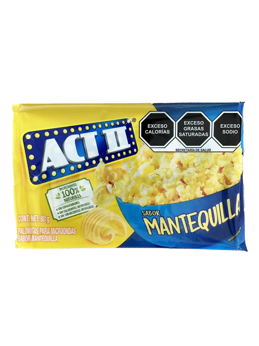 Act II - Butter Popcorn 80 Gram