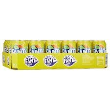 Fanta - Lemon 330ml 24 Blikjes (geen statiegeld)