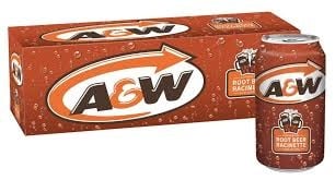 A&W - Root Beer 355ml 12 Blikjes