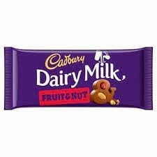 Cadbury - Dairy Milk Fruit And Nut 180 Gram
