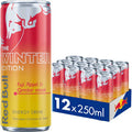 Red Bull- Energy Drink Winter Edition Fuji Apple Ginger 250ml 12 Blikjes