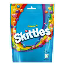 Skittles - Tropical Pouch 174 Gram