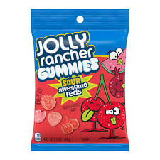 Jolly Rancher - Gummies Sour Awesome Reds 184 Gramm