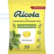 Ricola - Zitronenmelisse 75 Gram (suikervrij)