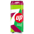 7UP - Cherry Zero 330ml 24 Cans