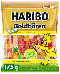 Haribo - Saure Goldbären 175 Gram