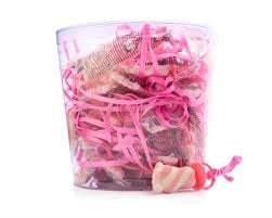 Mini Dummy Babyfoot Roze/Wit 12 Gram 600 Gram