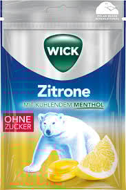 Vicks - Zitrone Suikervrij 72 Gram