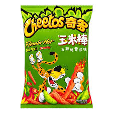 Cheetos - Flamin Hot Crunchy Dill Pickle 60 Gram