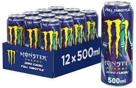 Monster - Full Throttle Zero Sugar 500ml 12 Blikjes
