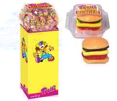 Trolli - Display Maxi Burger 50 Gram 180 Stuks