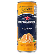 San Pellegrino - Aranciata 330ml 12 Blikjes