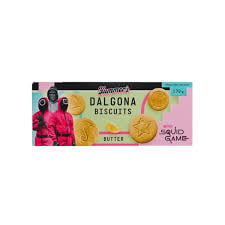 Dalgona-Kekse mit Tintenfischgeschmack, 140 Gramm