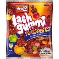 Nimm2 - Lachgummi Cola Flaschies 200 Gramm