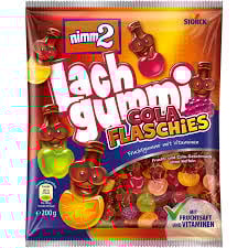 Nimm2 - Lachgummi Cola Flaschies 200 Gram