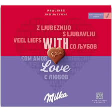 Milka - With Love 110 Gramm