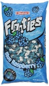 Tootsie - Frooties Blaue Himbeere 1100 Gramm