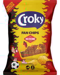 Croky - Mexicano Fan Chips 175 Gram