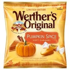 Werthers - Original Pumpkin Spice Soft Caramel 180 Gram