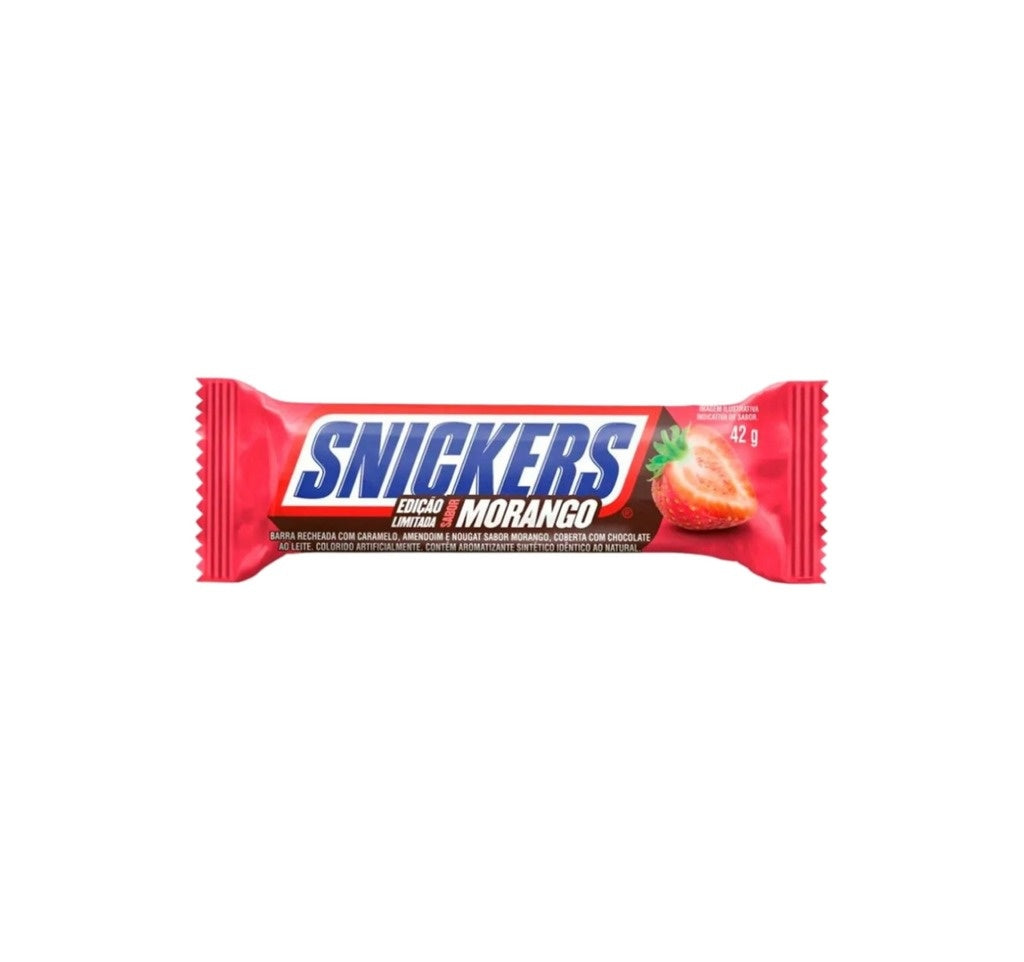 Snickers - Morango/Strawberry 42 Gram