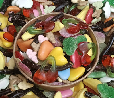 Süßigkeitenschale - Best Off Haribo 400 Gramm